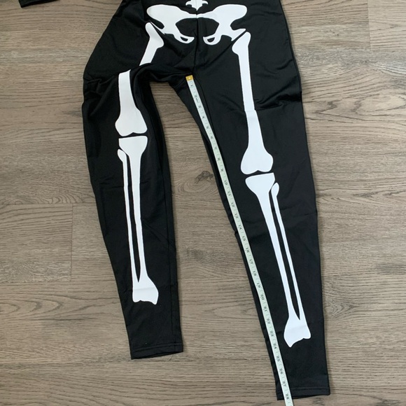 Tipsy Elves Skeleton Bodysuit Costume - Size M - Black/White - NWOT - Picture 10 of 10